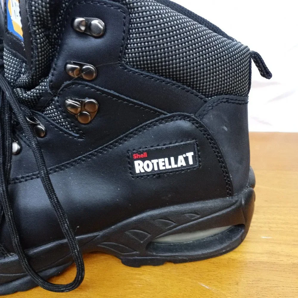 NAPA Auto Parts Shell Work Shoes Cukka Boots Men's 8.5 Oil Resistant